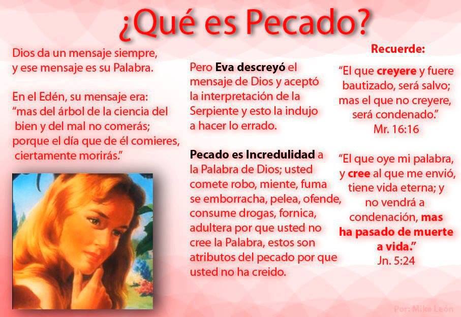 ¿Qué es pecado?